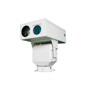 Cámara de toma de imágenes térmica PTZ de largo alcance y sistema de visión nocturna de vídeo dual con cámara de día HD