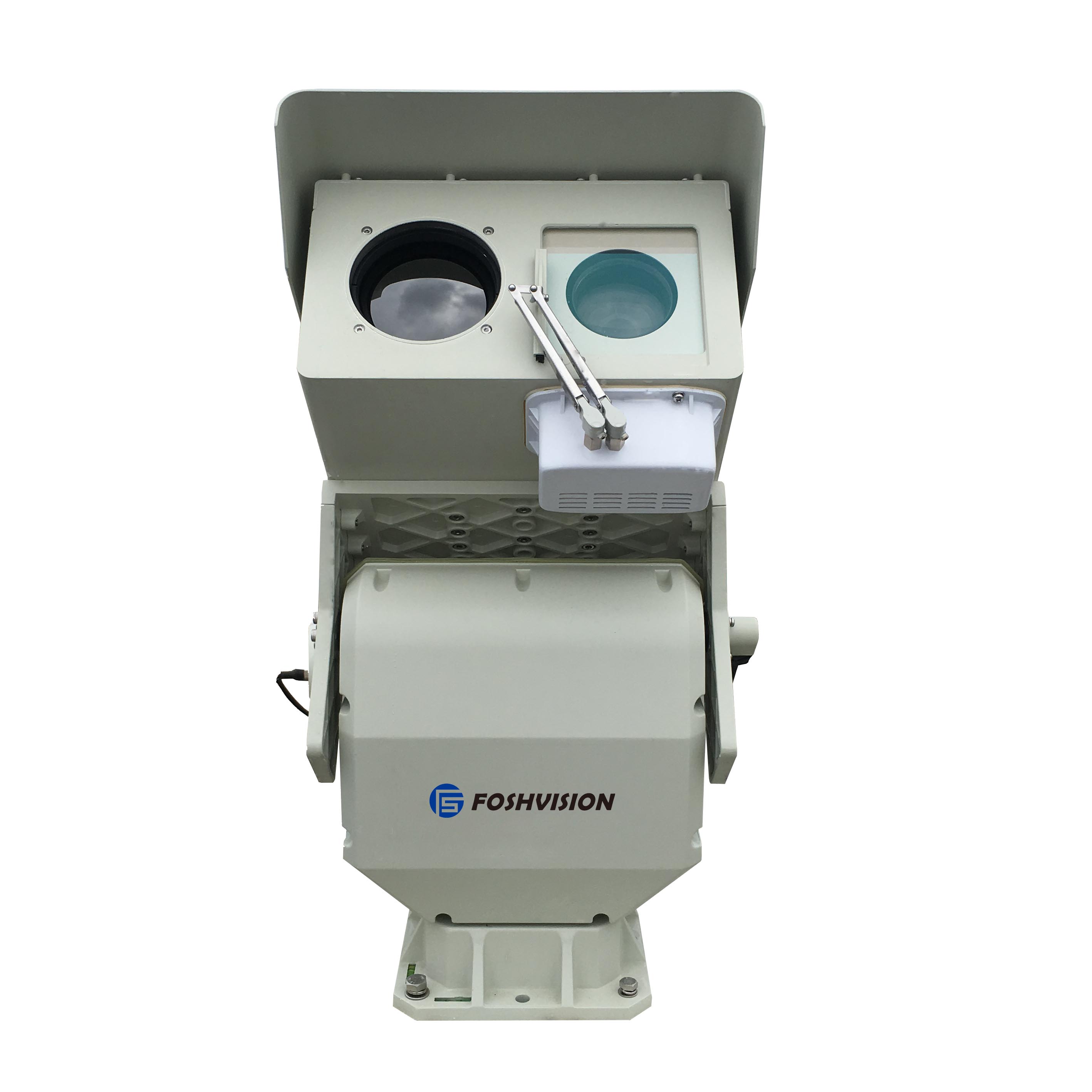 Sistema de alarma de cámara térmica PTZ incombustible forestal